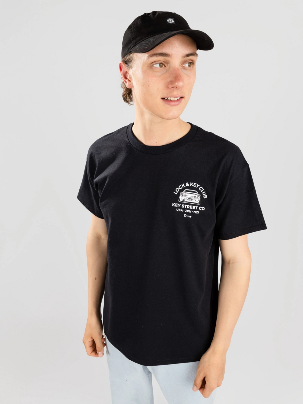 Key Street Car Club T-Shirt black