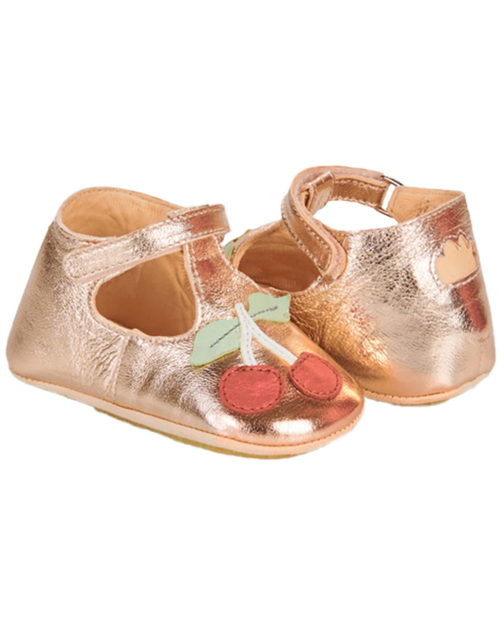 Krabbelschuhe MY LILLYP CERISE METAL in pink