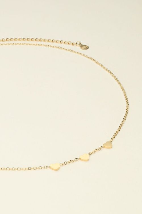 Ketting drie hartjes