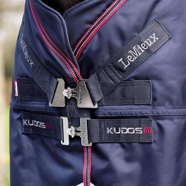 Deken LeMieux Kudos Thermo Pro Turnout Met Hals 300gr Donkerblauw