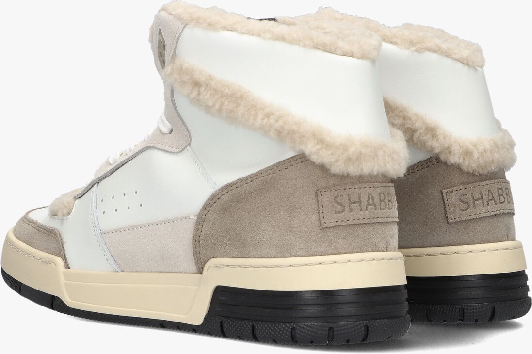 SHABBIES taupe shabbies hoge sneaker revin