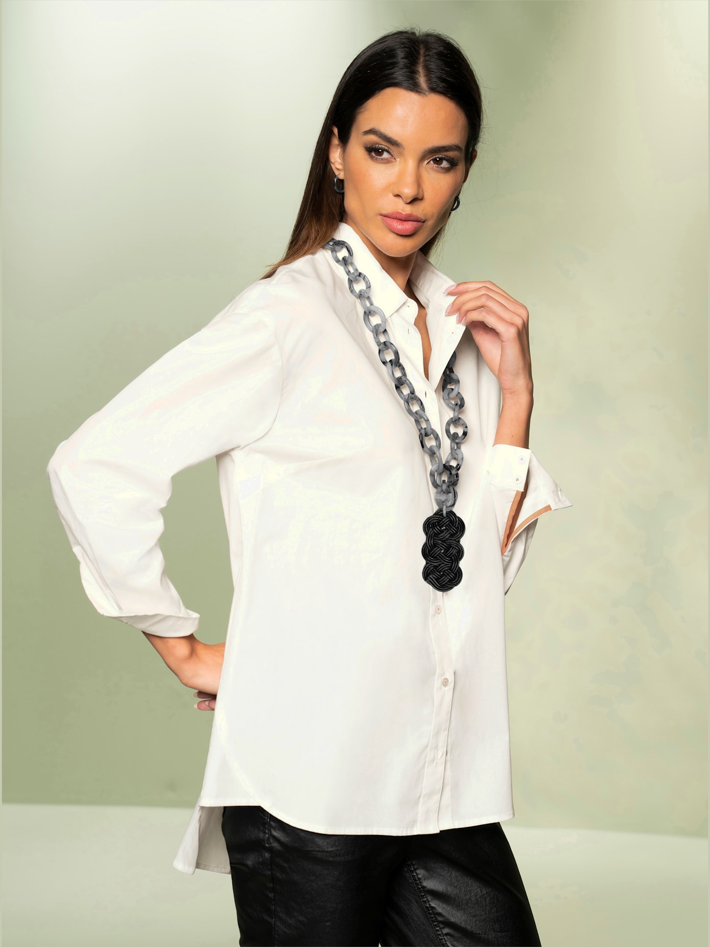 Chemisier pure coton pima