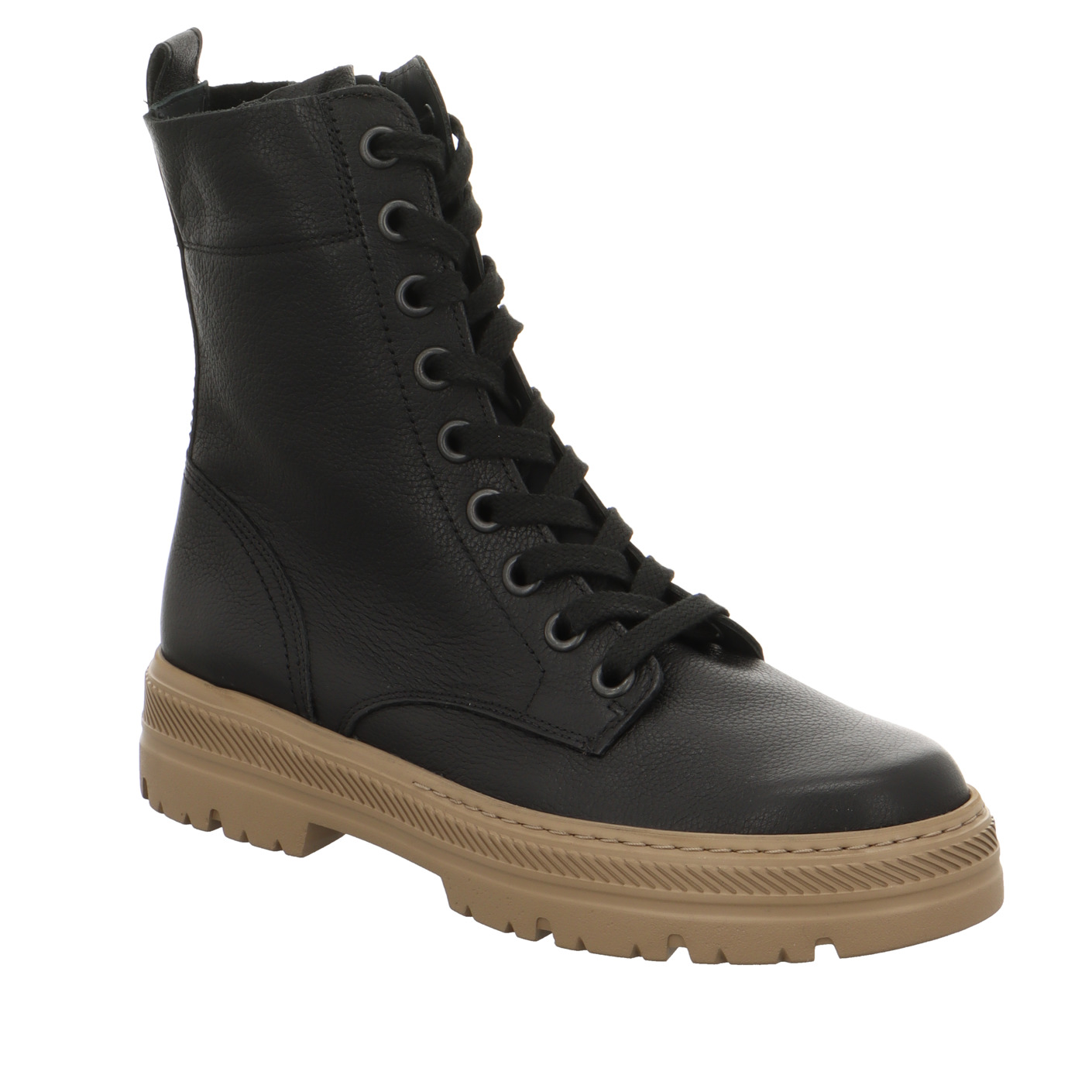 Schnürboots schwarz