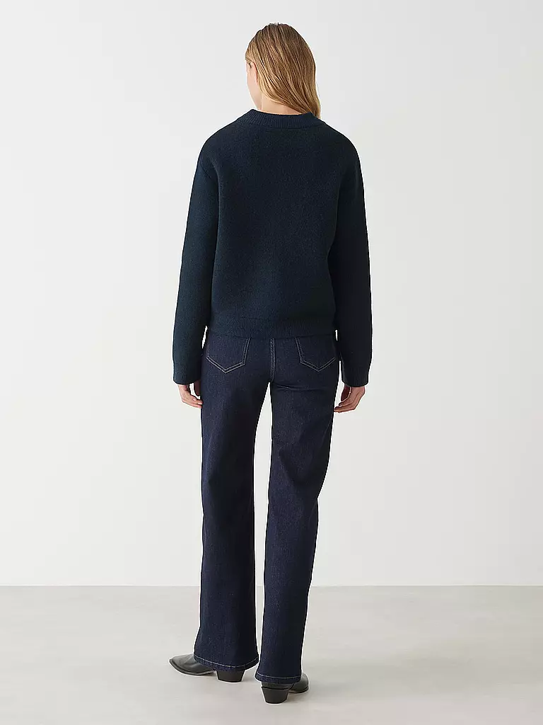 OPUS Strickjacke DOMBA dunkelblau