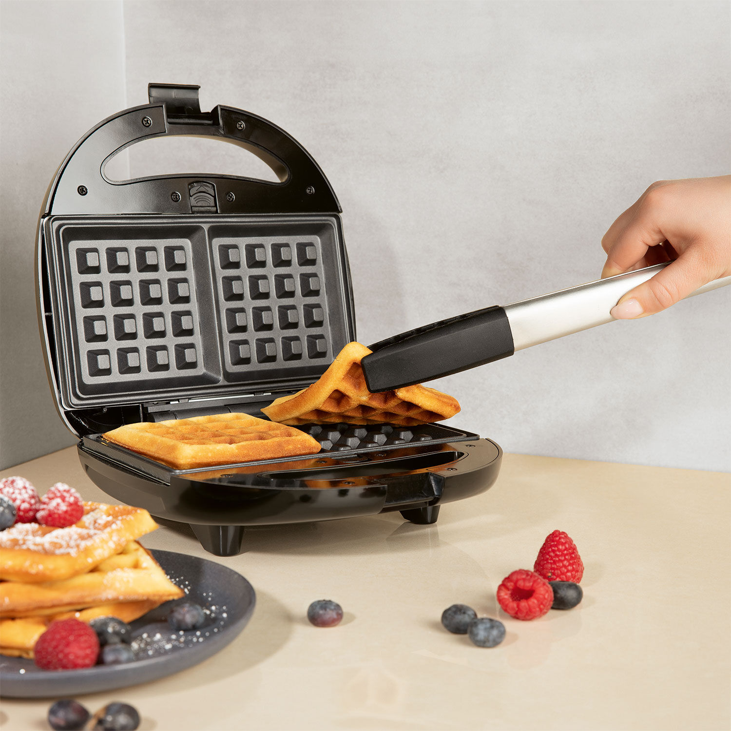 Gourmetmaxx Sandwichgrill 3in1, 800 W