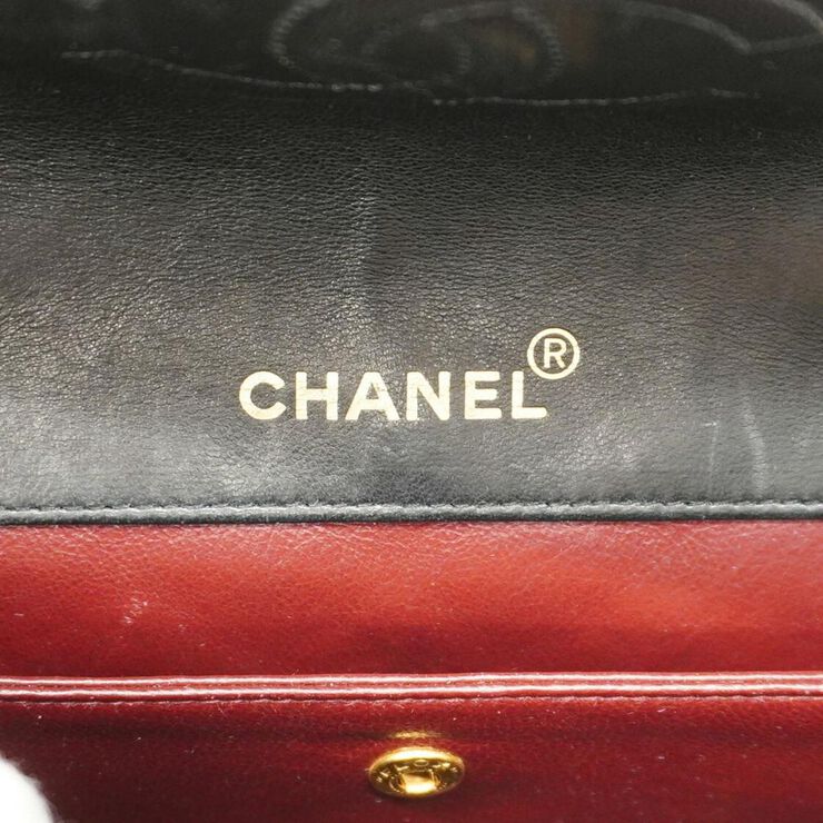 Chanel Vintage Chanel Flap Bag Black