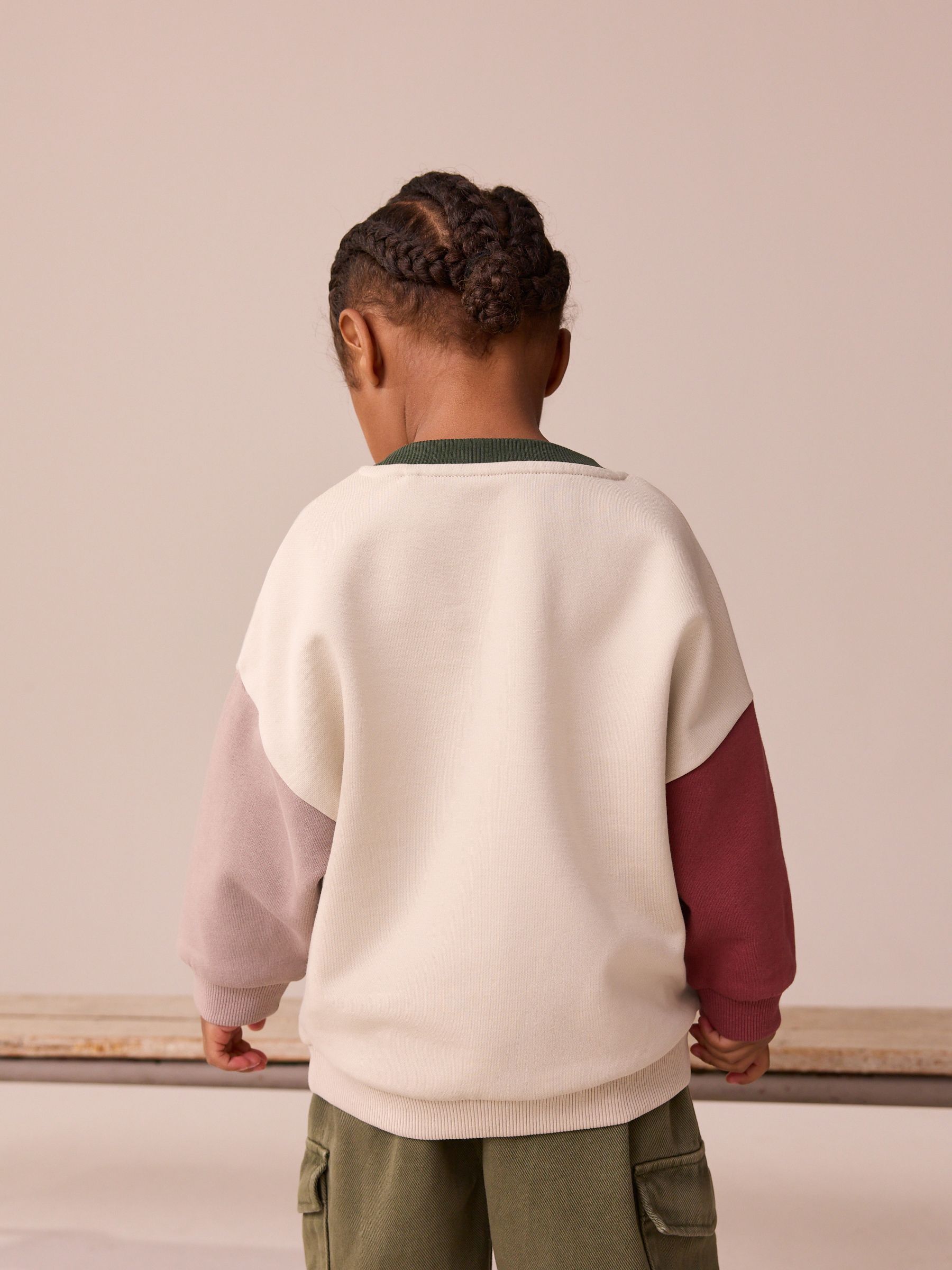 Pastelgeel - Sweatshirt met Lion King-print (6mnd -8jr)