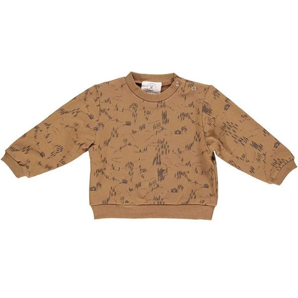 Puce Birger Baby Sweat - GRO → Luksusbaby.dk