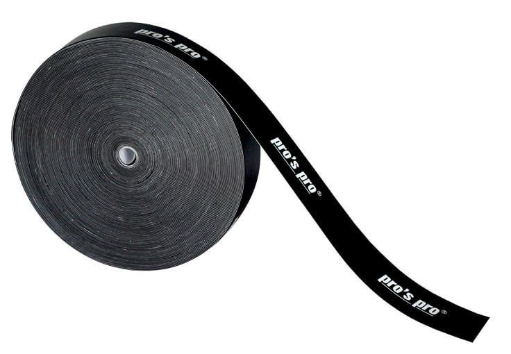 Kopfschutzband 25 m 2,5 cm schwarz