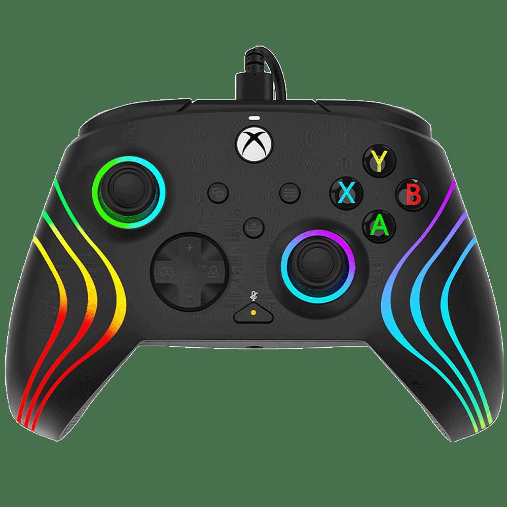 PDP GAME Afterglow Wave Wired Xbox Controller Black