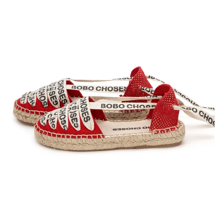 Bobo Choses Espadrilles Coton Bio | Rouge