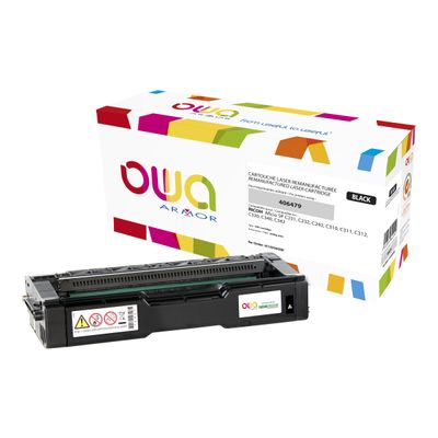 Cartouche laser compatible Ricoh 406479 - noir - Owa K15930OW
