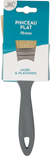 PINCEAU PLAT MURS ET PLAFONDS 70MM