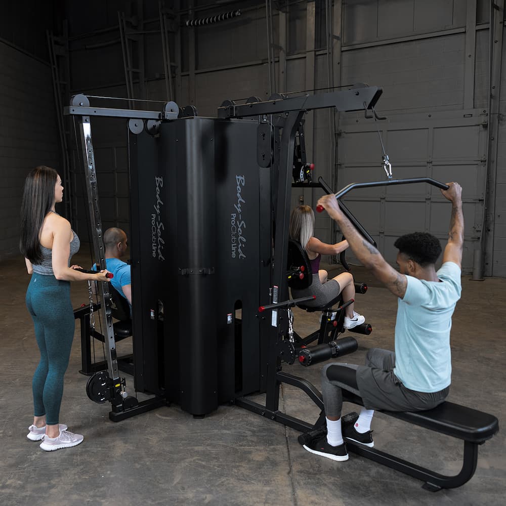 BODYSOLID CLUB LINE PROCLUBLINE 4-STACK GYM