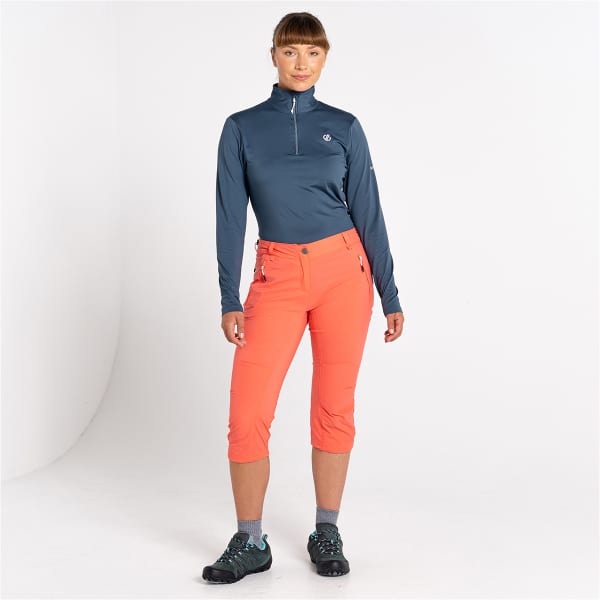Pantacourt randonnée DARE 2B W MELODIC II 3/4 SHORT NEON PEACH