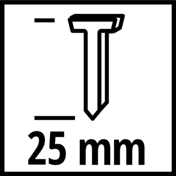 Einhell spijkers 25mm 3000 stuks