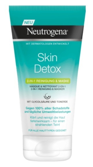 Neutrogena Skin Detox 2-in-1 Cleansing & Mask150ml