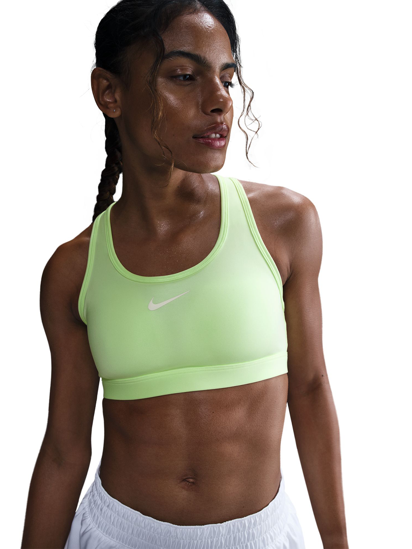 Swoosh Mid-Support Padded Sports Bra
