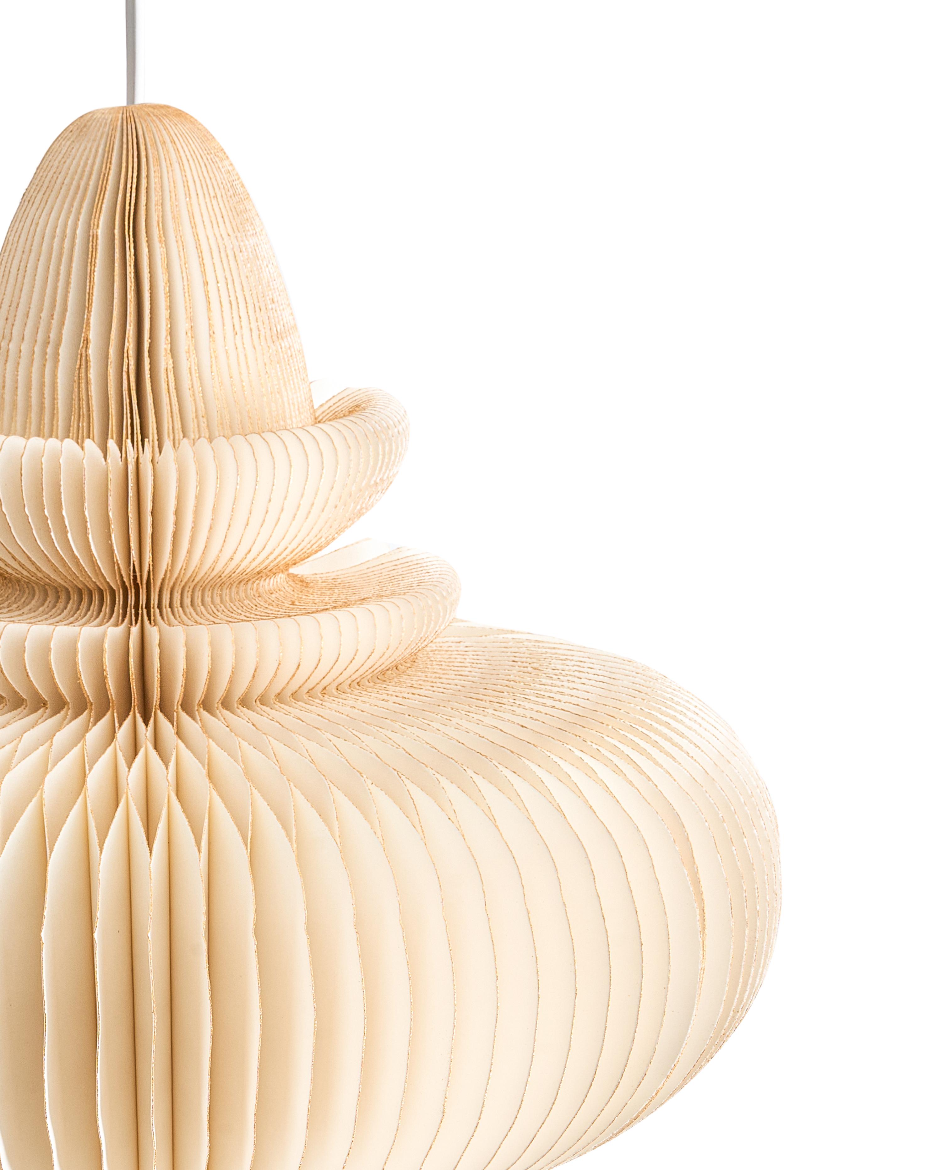 Hanglamp AMALSAN Papier Beige