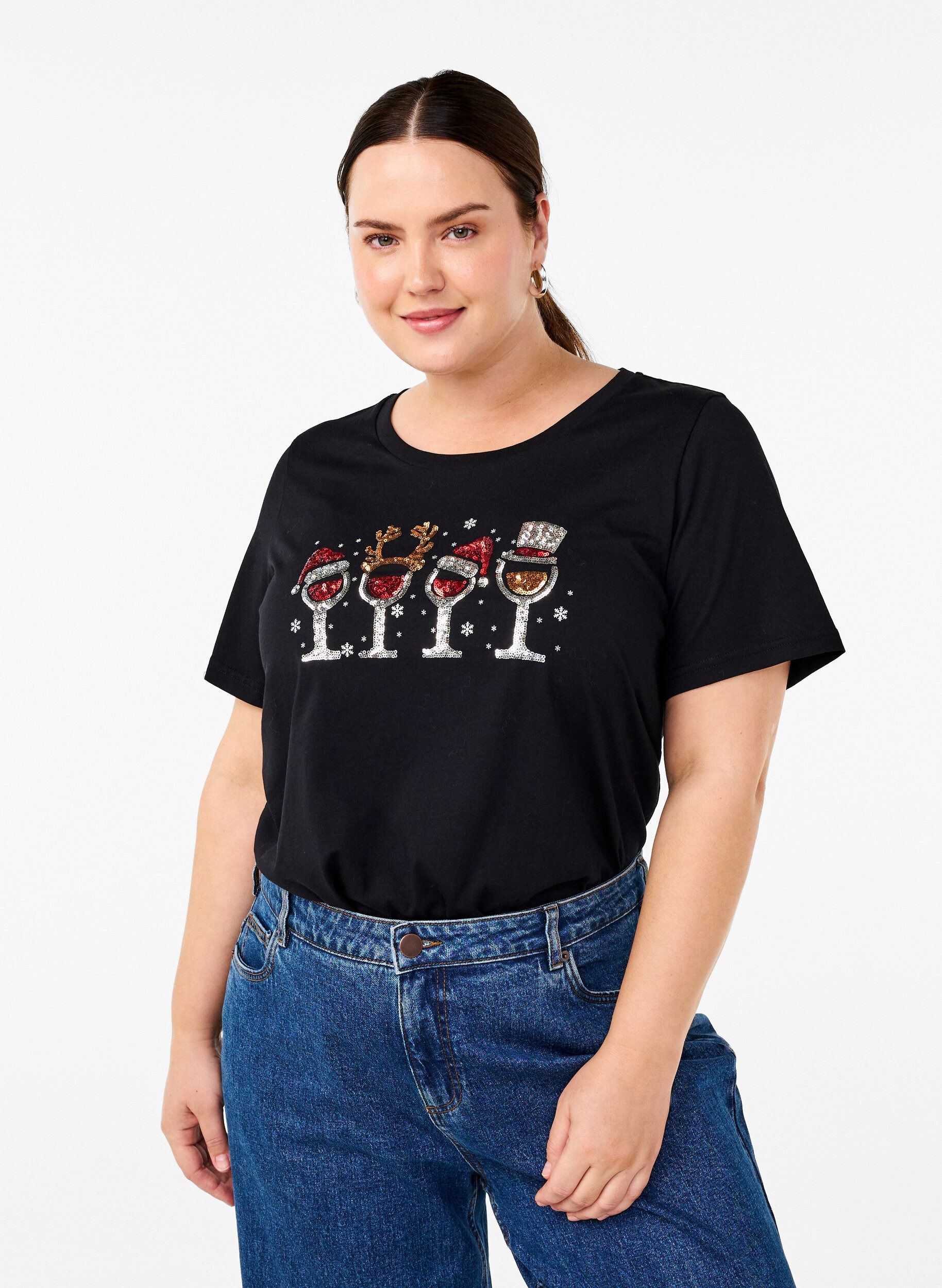 Jule t-shirts i 100% bomuld