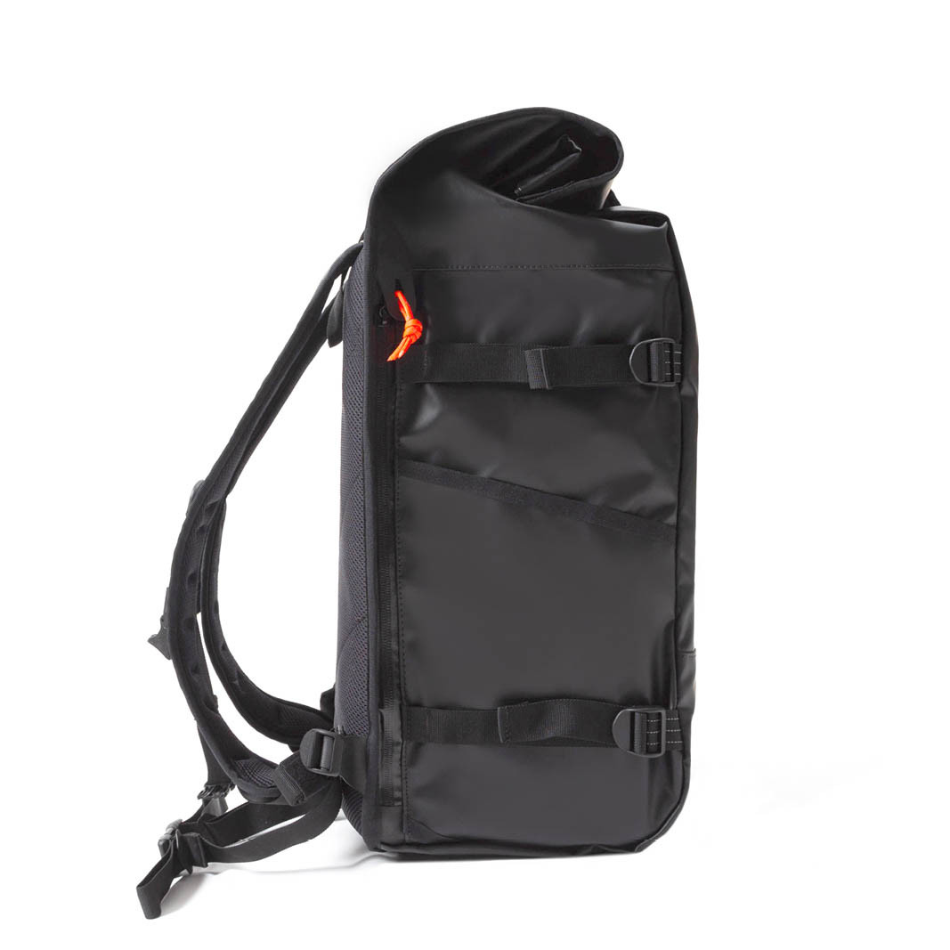 Restrap Rolltop Rygsæk, 40 Liter, Sort