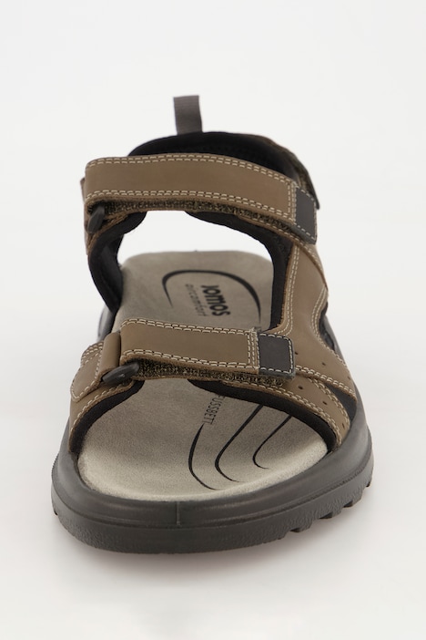Herrensandale, Jomos, Leder, Klettriegel, bis Gr. 50
