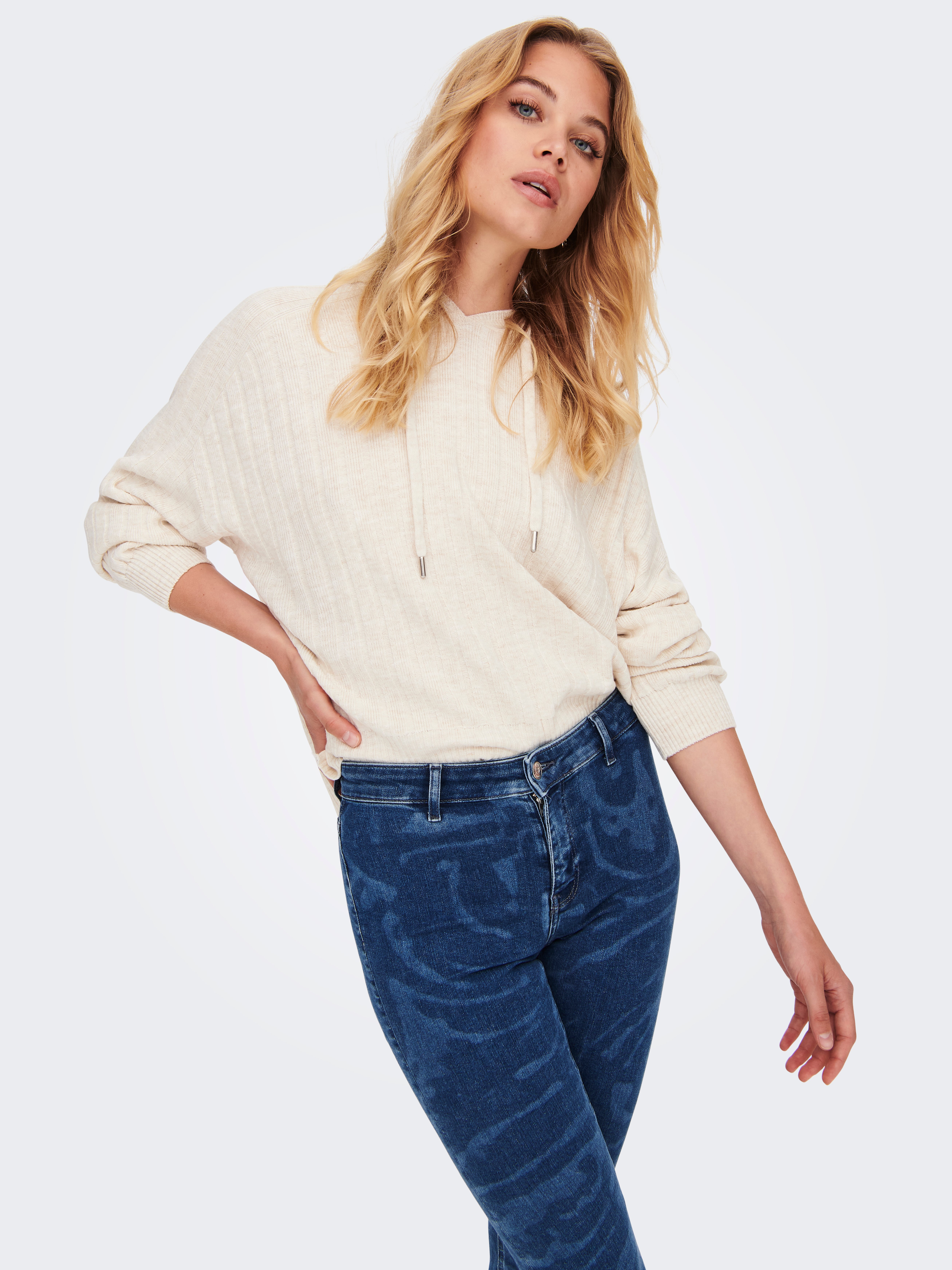ONLNEW Strickpullover Pumice Stone