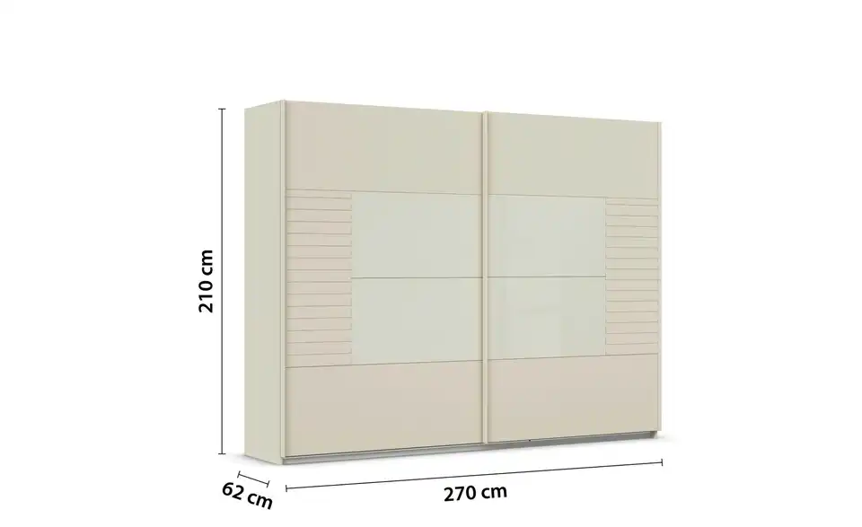 Schwebetürenschrank Ruga 271 cm