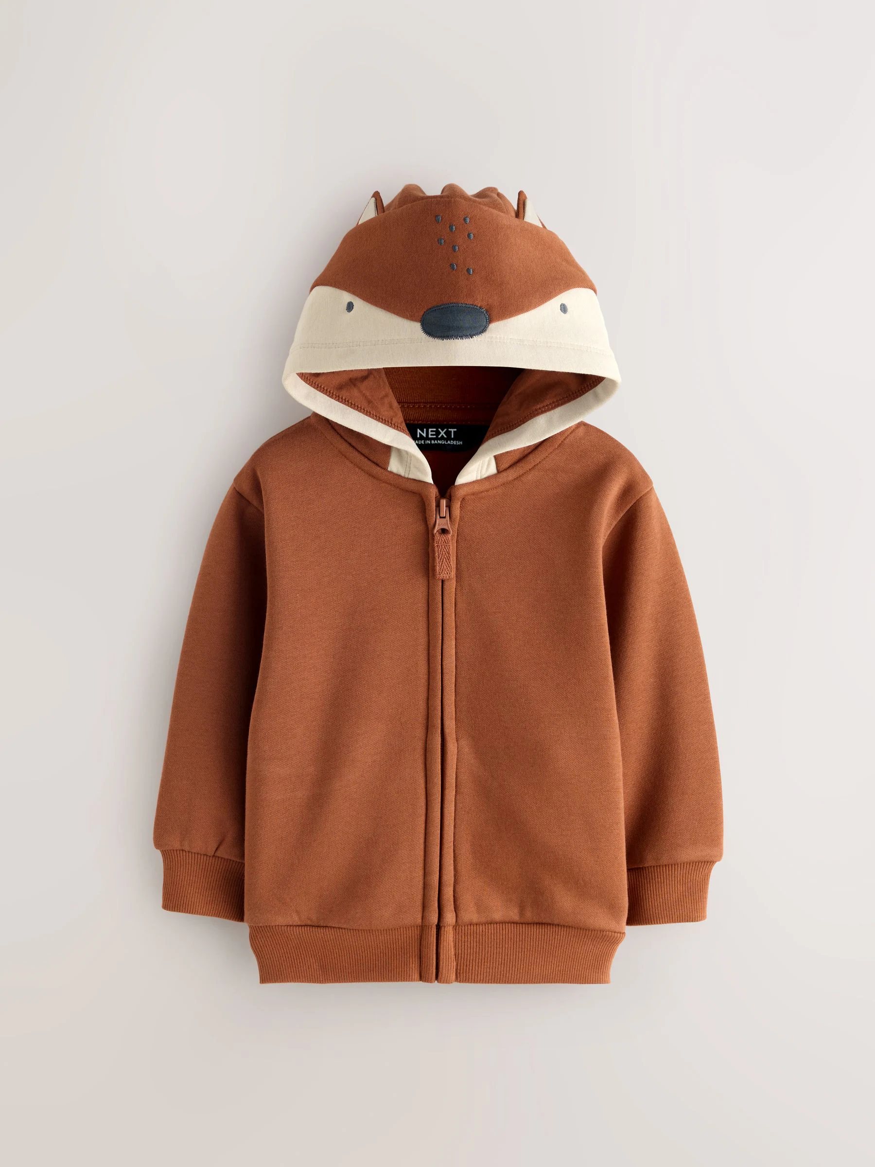 Oranje - Hoodie met ritssluiting (3 mnd-7 jr)