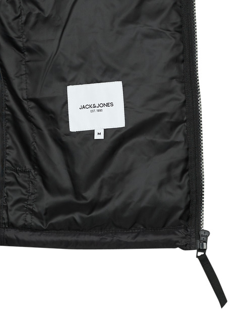 Jack & Jones - JJEHERO PUFFER COLLAR - Noir