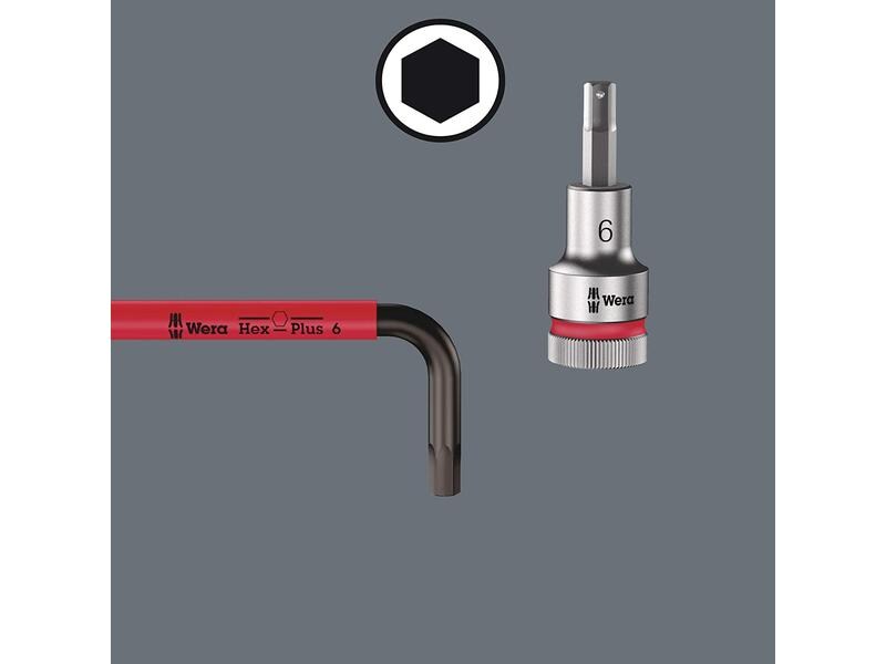 Wera Winkelschlüssel-Set 950/9 Hex-Plus Multicolour Imperia Winkelschlüsselsatz, Multicolour, zöllig
