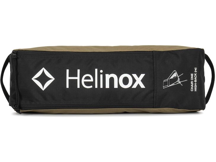 HELINOX Chair One Highback (re) Hellbraun Stuhl mit Aluminiumlegierung