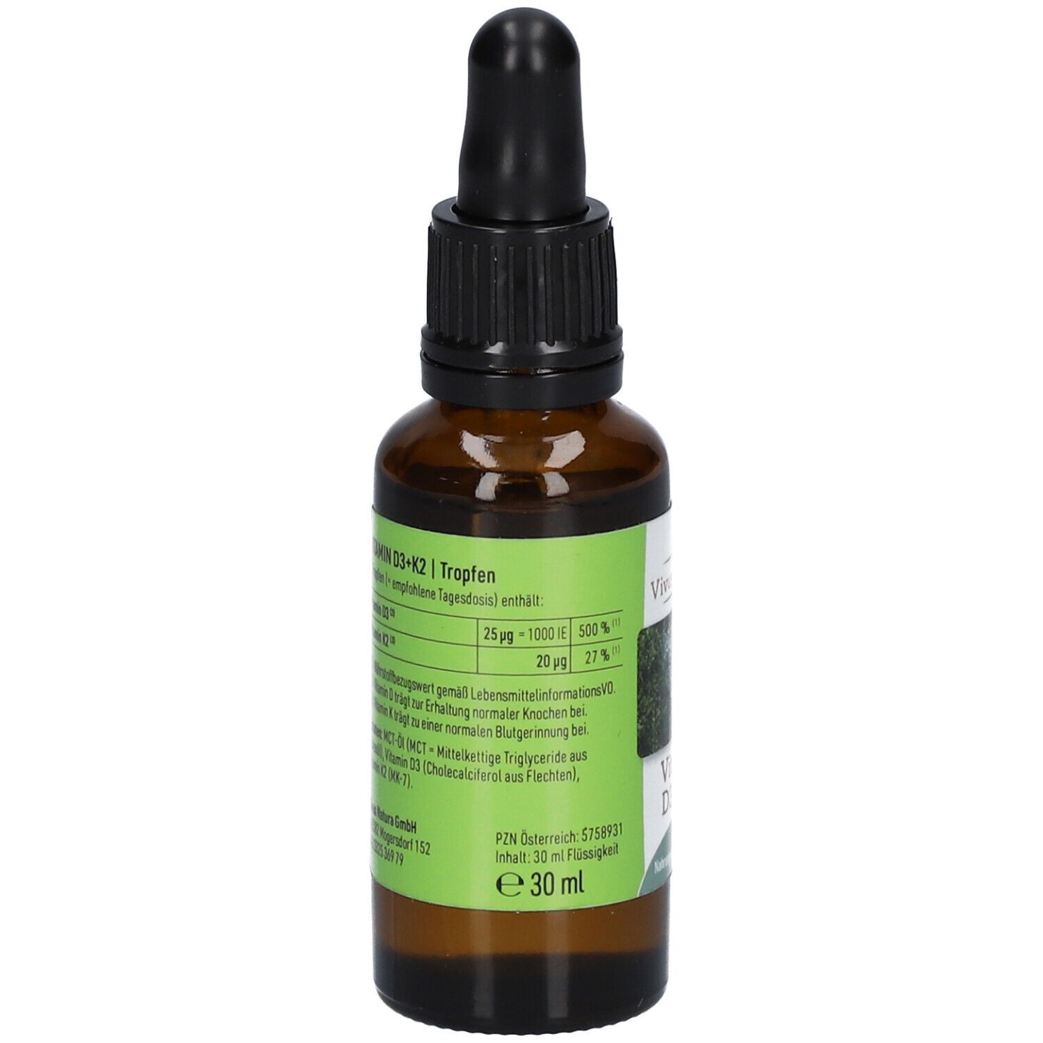 Vivus Natura Vitamin D3+K2 Tropfen