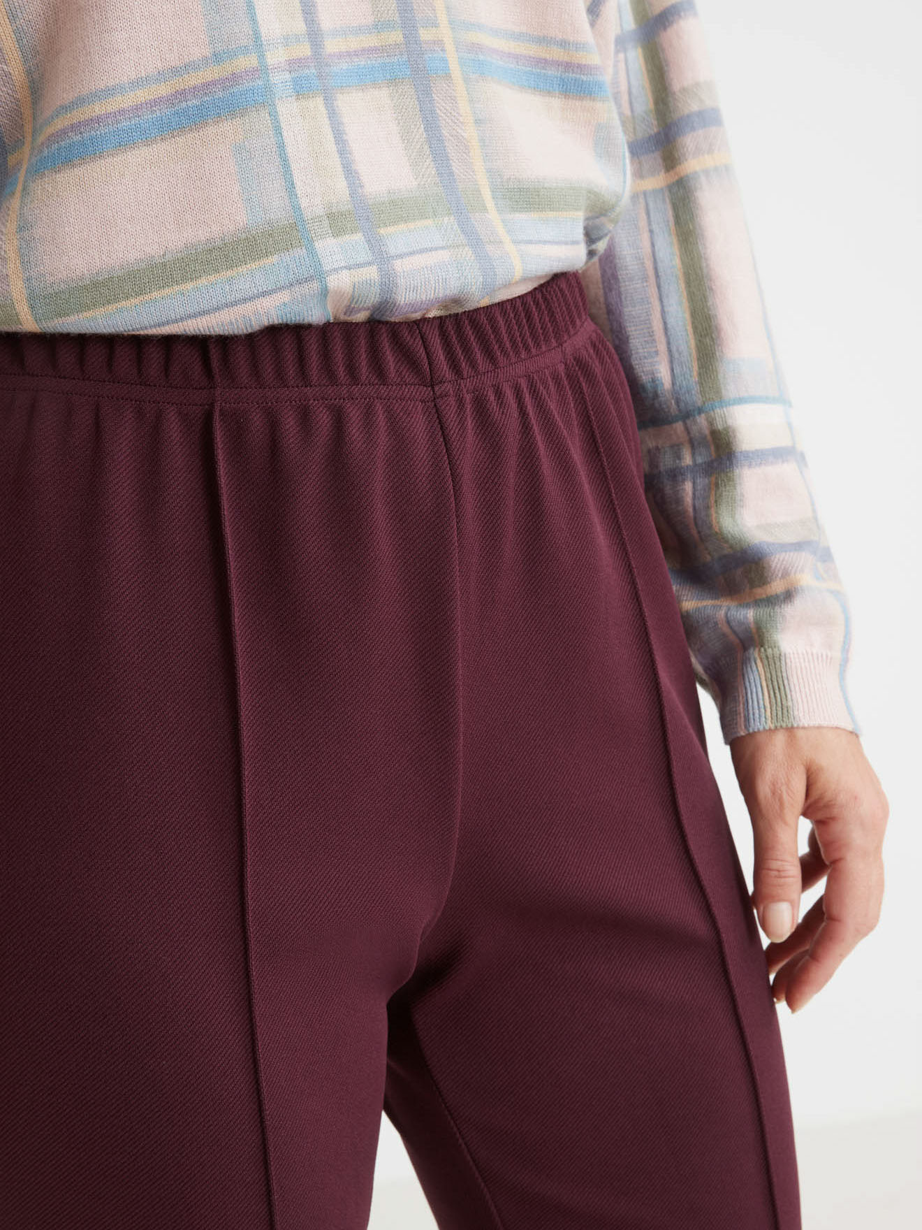 Pantalon en maille stature + d'1,60m