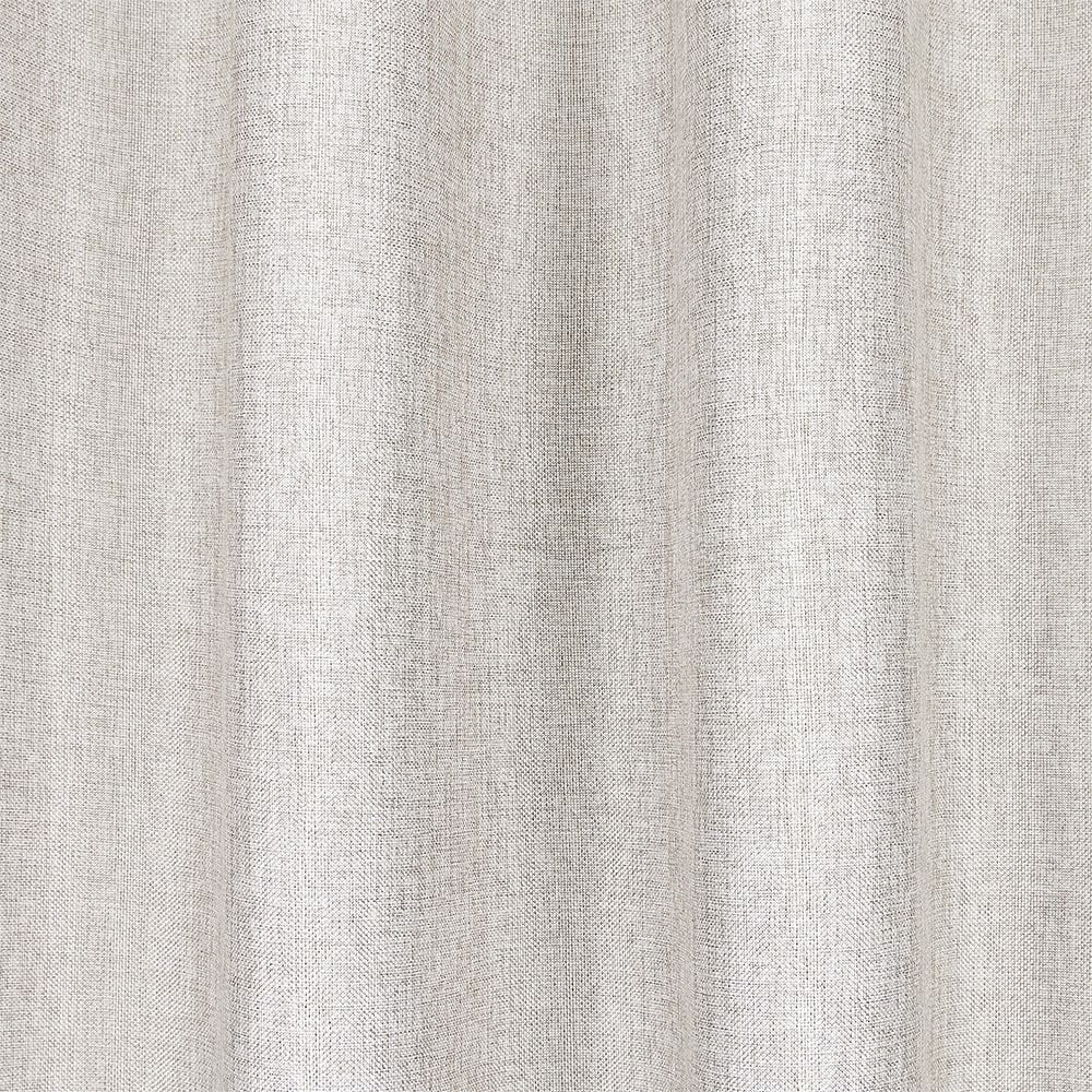 Rideau polyester chiné 140x260cm taupe