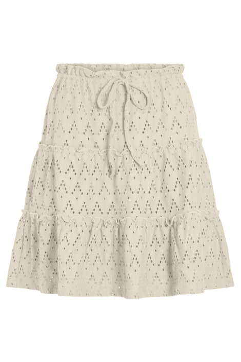 Vila beige dames rok