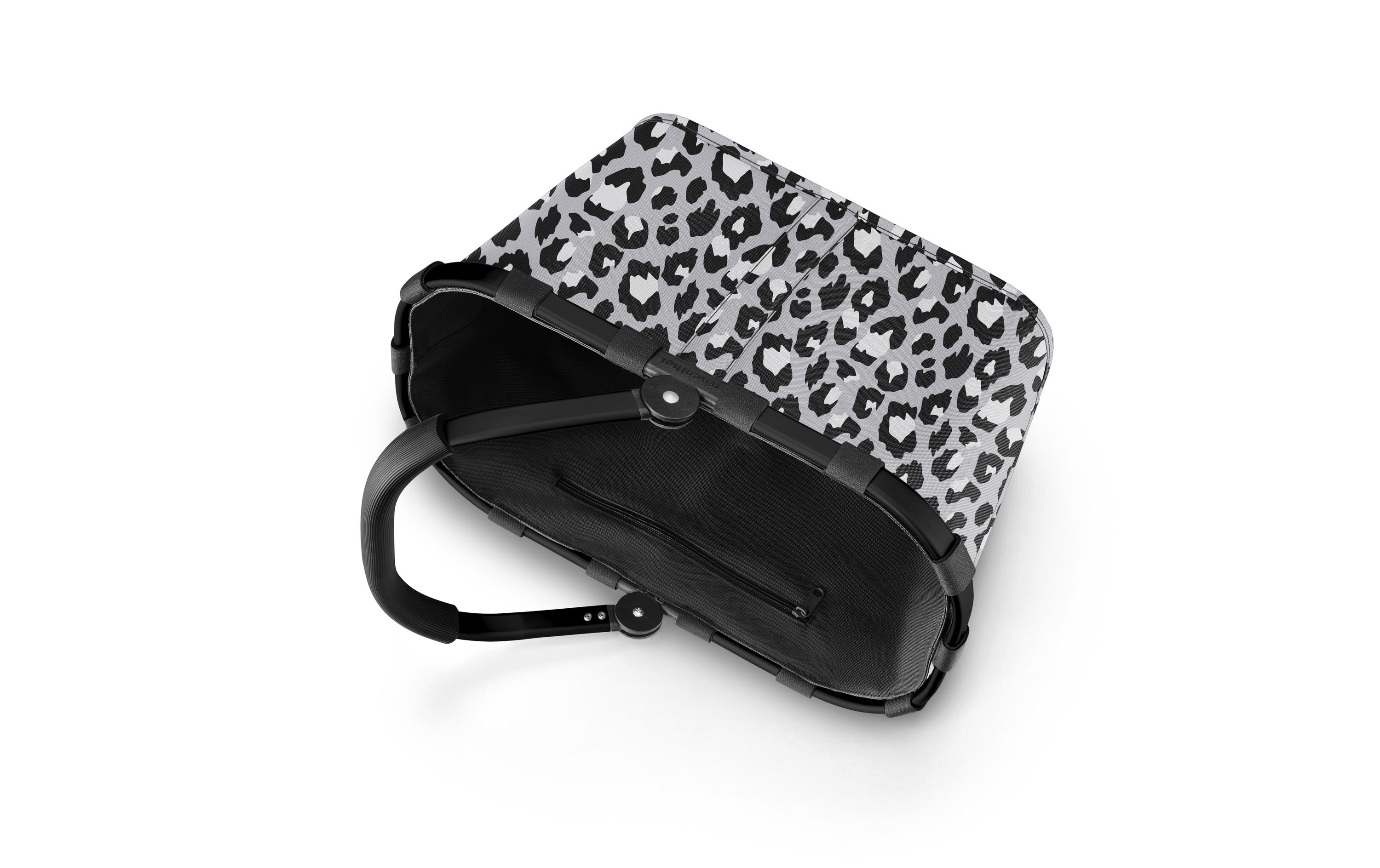 Einkaufskorb Carrybag Frame Leo NeroStilvoller Korb für den täglichen Einkauf
