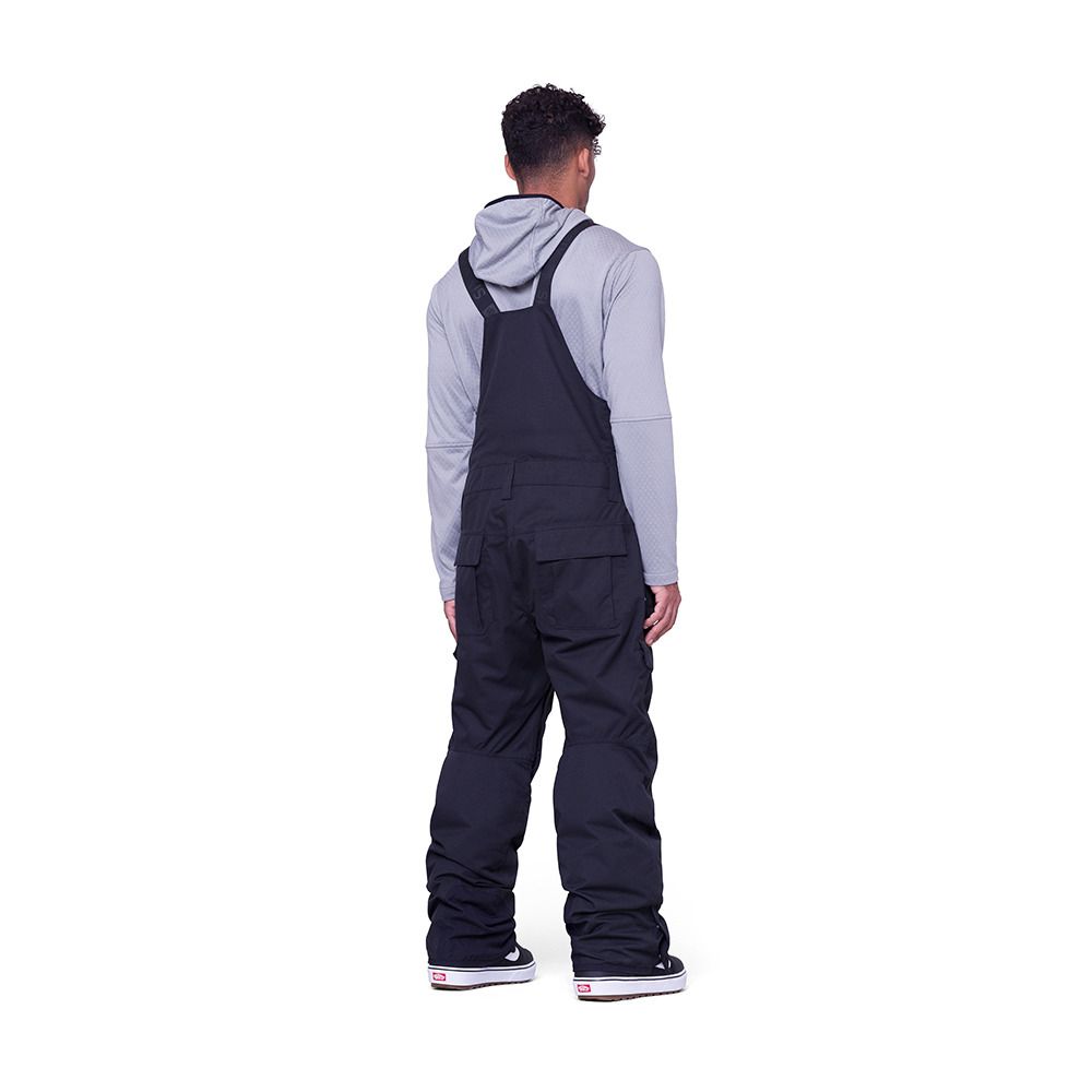 686 HOT LAP - Salopette Homme black