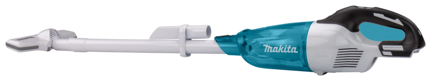 Makita DCL281SYWX 18 V Li-ion accu steelstofzuiger set (1.5Ah) - wit - koolborstelloos