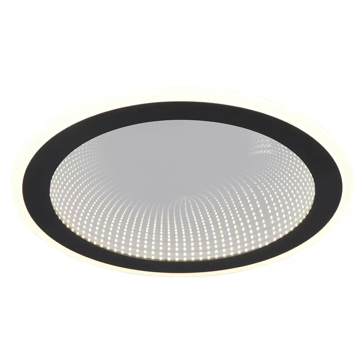 LED-Deckenleuchte Glace Schwarz
