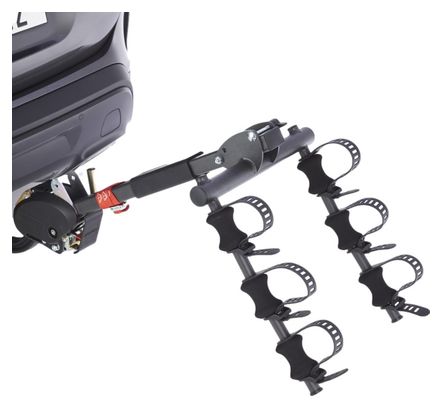 Porte-Vélo sur Boule d'Attelage Rabattable Mottez Hercule 3 Elec - 3 Vélos