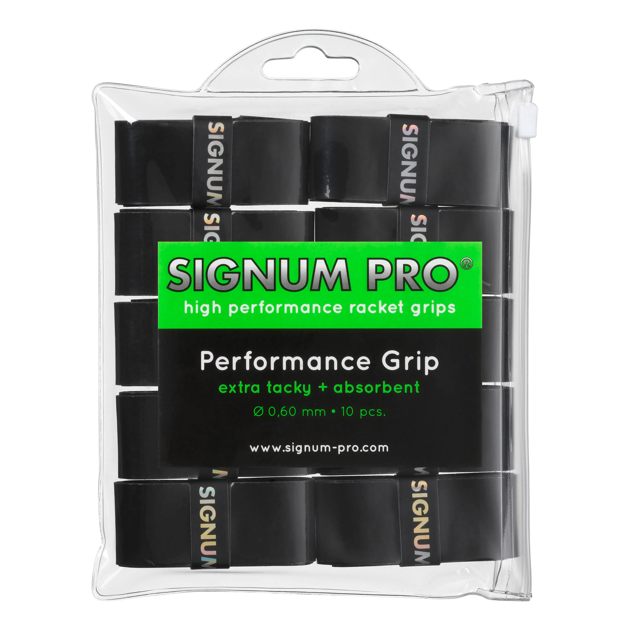 Signum Pro Performance Grip Pack De 10 - Noir