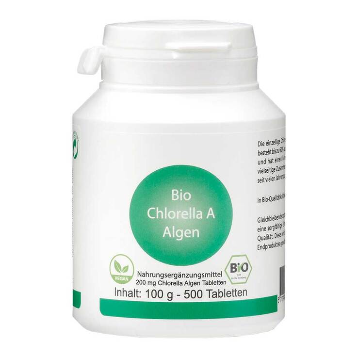 Bio Chlorella A Tabletten, 500 St