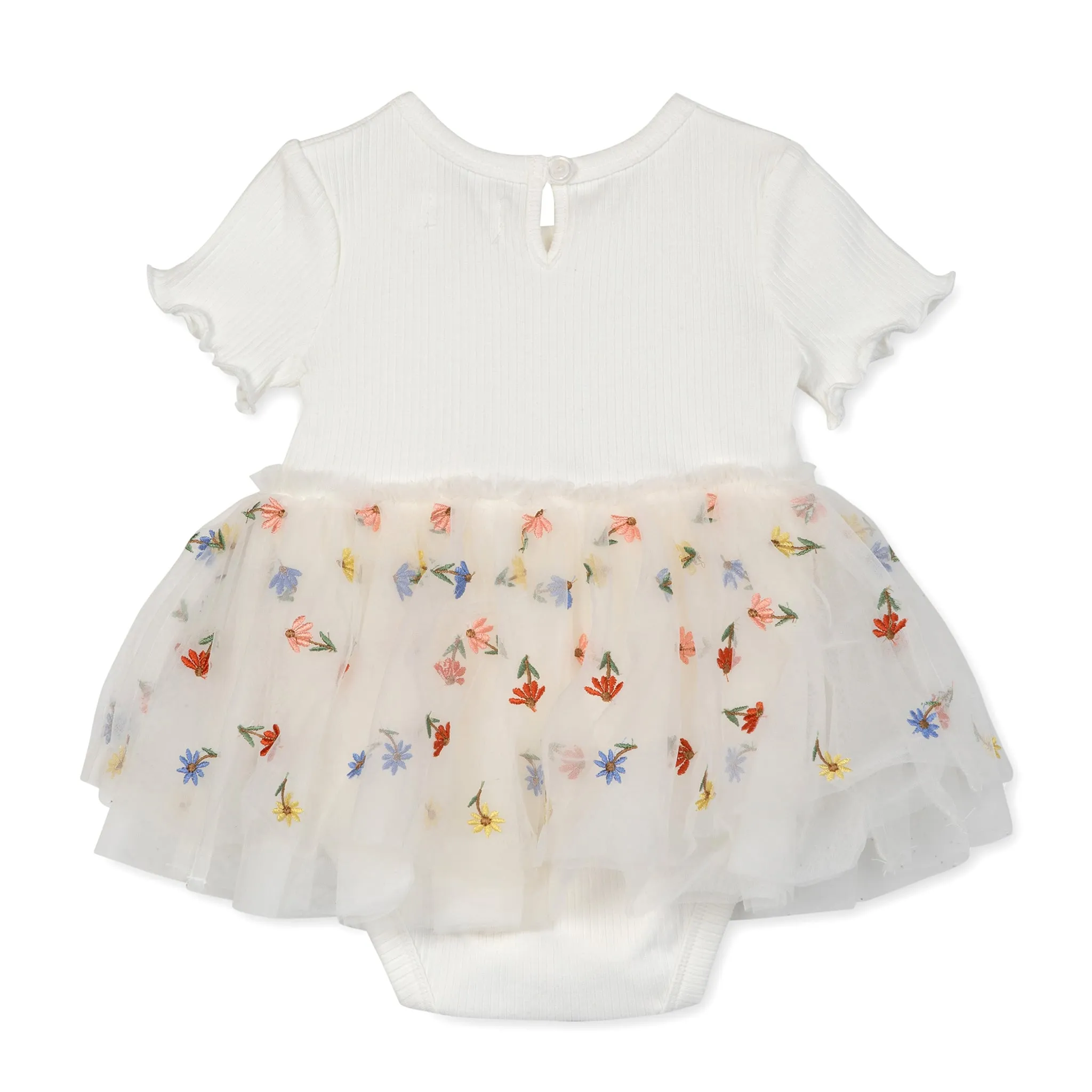 Rise Little Earthling Robe Tutu Fleurs 0-24mois