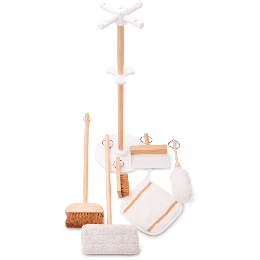 New Classic Toys Besen & Wischer Set 7 Teile bunt