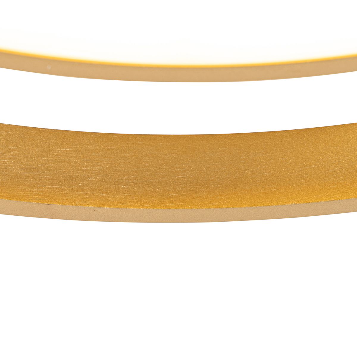 Plafondventilator goud 46.5cm incl. LED met afstandsbediening - Kees