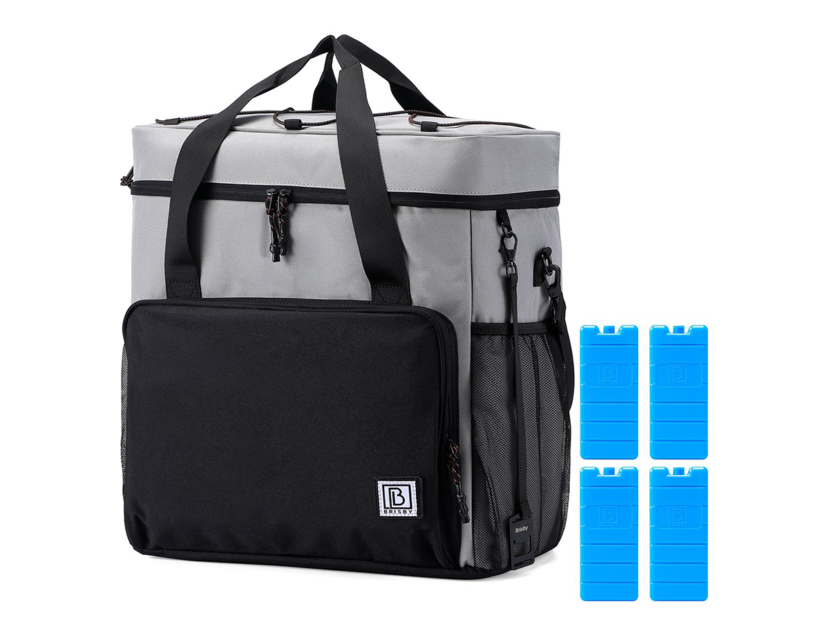 Brisby 30 liter geïsoleerde koeltas - Grey