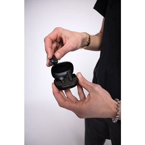 SkullCandy Smokin trådløse in-ear høretelefoner - sort