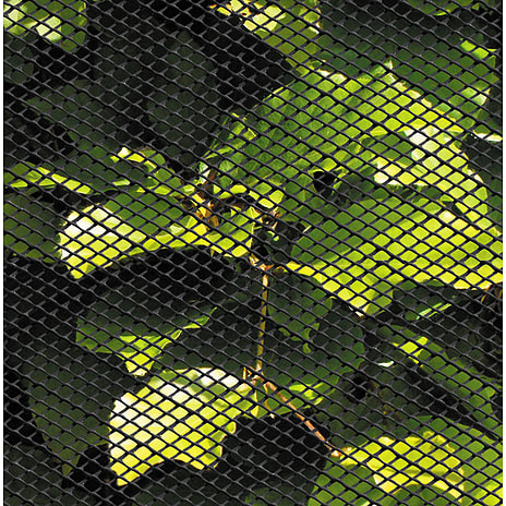 Insektnet plast 1,2 x 10 m - sort