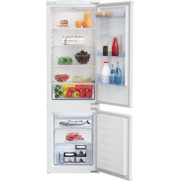 Frigorífico Combinado Beko BCSA285K4SN 271L Classe E
